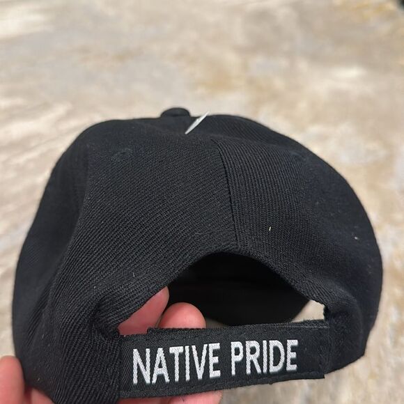 Native Pride Dream Catcher Cap Hat Black NWOT - Picture 3 of 6